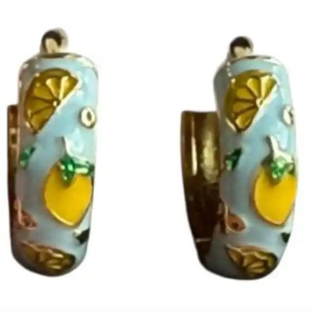 Piper K‎ Lemon Earrings - Picture 2 of 3